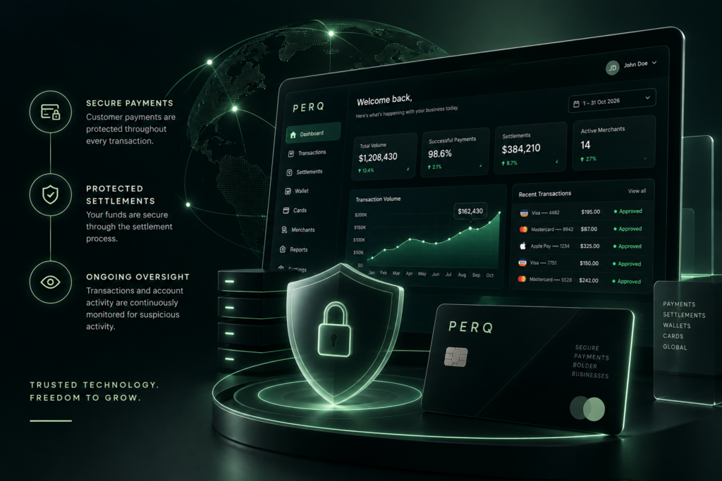 PERQ Payments Security | High-risk gateway solutions
